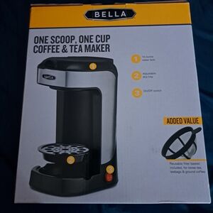 Bella One Scoop Coffee & Tea Maker